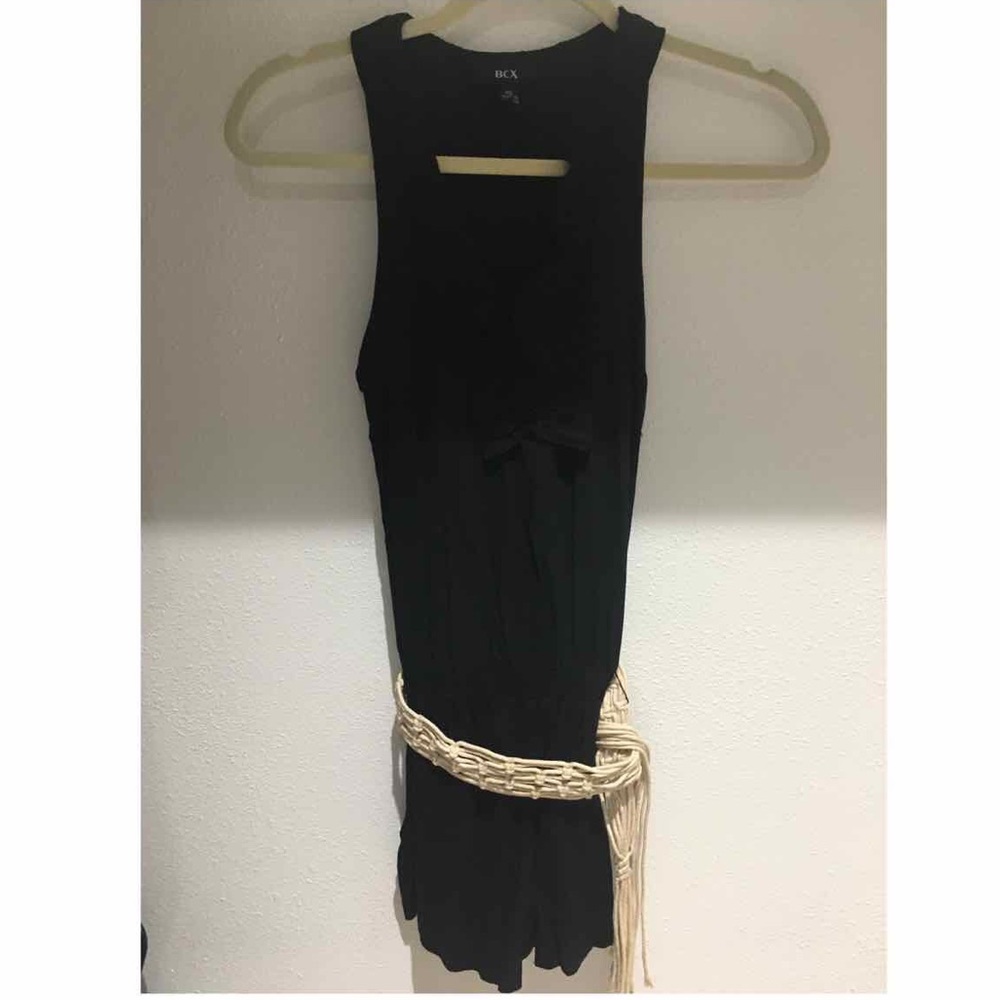 Romper with belt